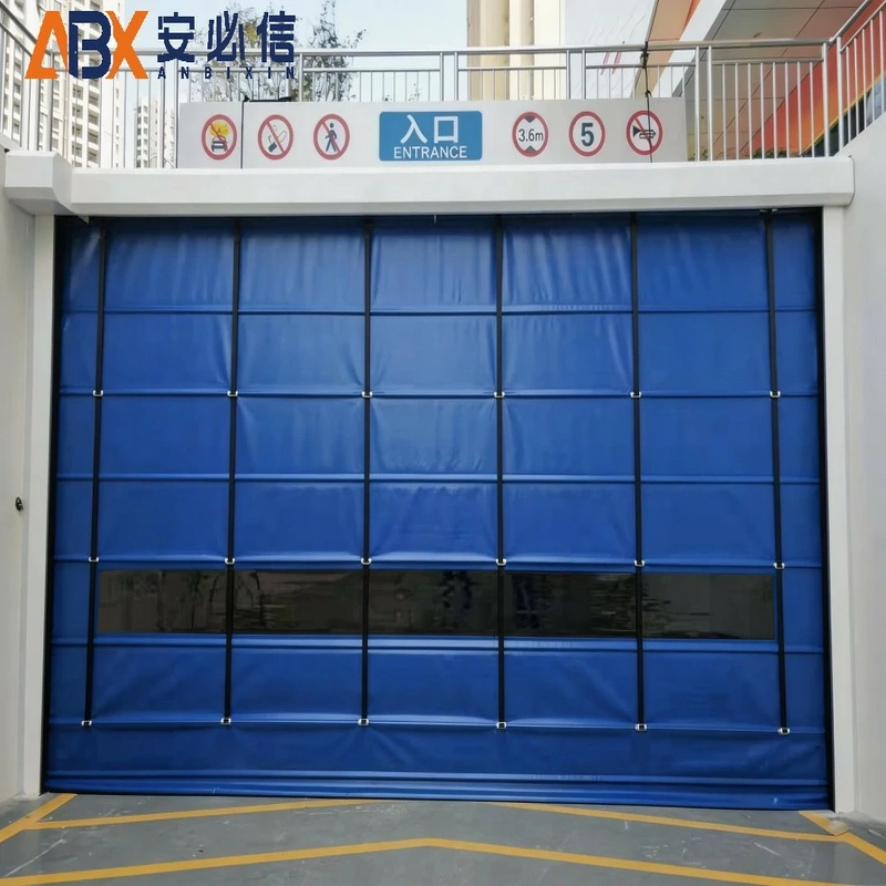 延安市PVC堆积门